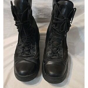 Rocky Fort Hood Military Combat Boots Mens 12 M Waterproof Leather Black 2049‎